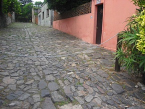 House for season rent in the historic place in Colonia, Uruguay