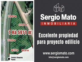 Excelente terreno en venta en Colonia, ideal para proyecto edilicio