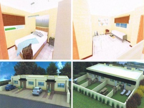 4 casas en venta en la zona balnearia de Colonia del Sacramento, Uruguay
