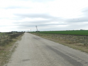 Grande campo agropecuário em Uruguai
