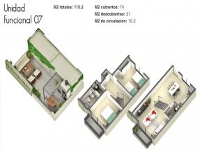 Terrazas del Pueblo Nuevo: Unidad de 2 dormitorios en venta