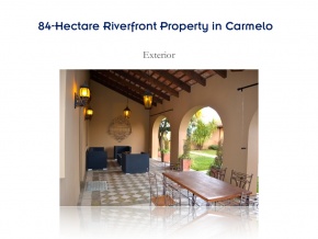 Campo de 84 has en ventam con 680 metros de costa, Arroyo de las Vacas Carmelo, Colonia