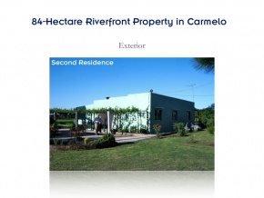 Campo de 84 has en ventam con 680 metros de costa, Arroyo de las Vacas Carmelo, Colonia