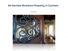 Campo de 84 has en ventam con 680 metros de costa, Arroyo de las Vacas Carmelo, Colonia