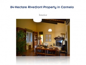 Campo de 84 has en ventam con 680 metros de costa, Arroyo de las Vacas Carmelo, Colonia