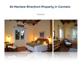 Campo de 84 has en ventam con 680 metros de costa, Arroyo de las Vacas Carmelo, Colonia