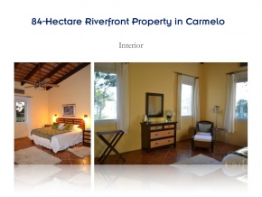 Campo de 84 has en ventam con 680 metros de costa, Arroyo de las Vacas Carmelo, Colonia